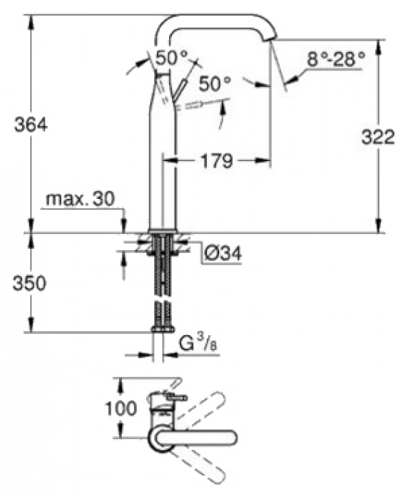    GROHE Essence 32901001