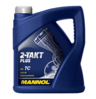 Масло для мотоциклов Mannol (SCT) ПолуСинтетика 2T Plus 4л 1426