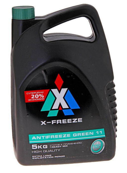 Антифриз FELIX X-Freeze Green 11 5кг