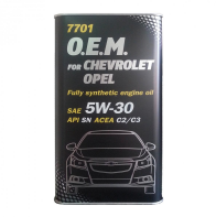   Mannol (SCT) 7701 O.E.M. for Chevrolet Opel 5w30 4 