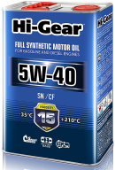   Hi Gear 5W40 SN/CF 4