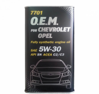   Mannol (SCT) 7701 O.E.M. for Chevrolet Opel 5w30 1 