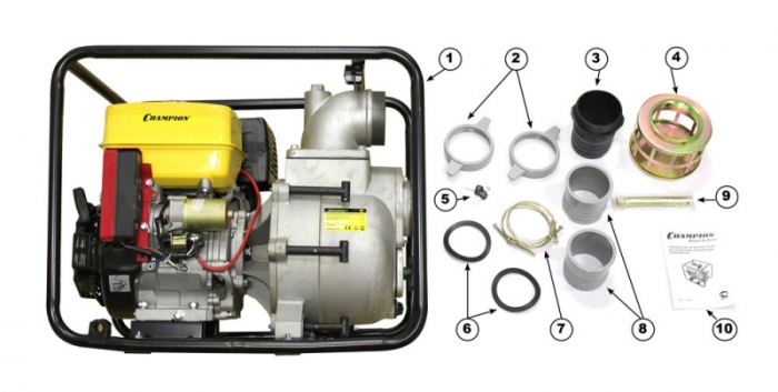 Champion gtp101e. Бензиновая мотопомпа Champion. Мотопомпа Champion gp50. Мотопомпа gtp82.