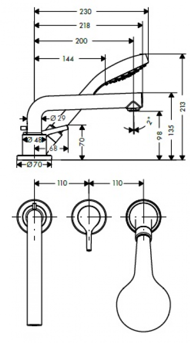     Hansgrohe Talis S 72416000 