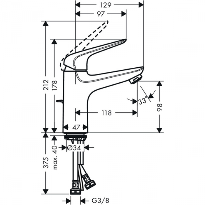    Hansgrohe Novus 71030000 