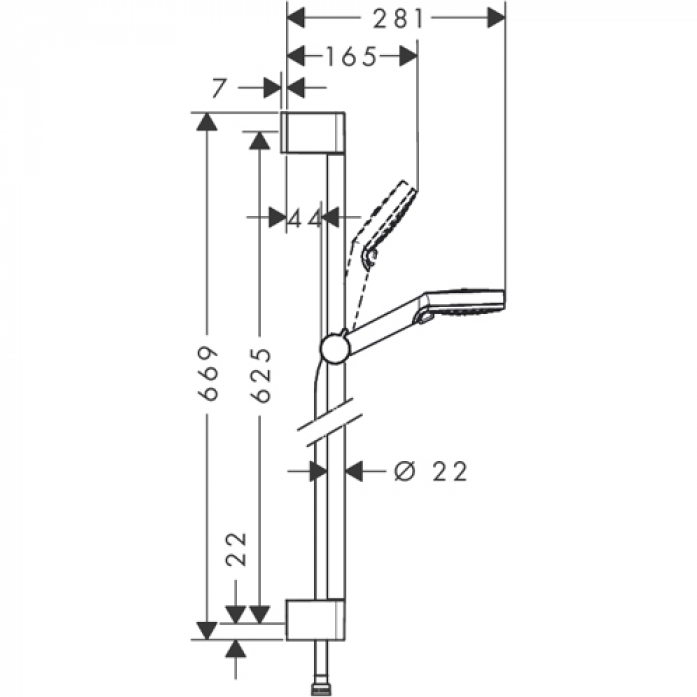   Hansgrohe Crometta Vario 26532400 