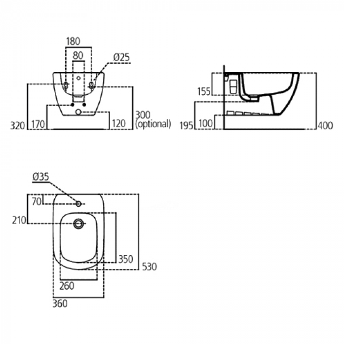   Ideal Standard Tesi T355201 