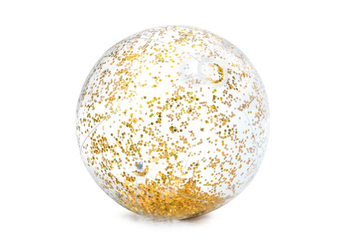 Надувной мяч Intex Прозрачный блеск 71 см 58070