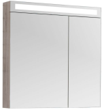 Зеркальный шкаф Dreja Max 80 с LED-освещением Дуб кантри/ЛДСП 77.9010D