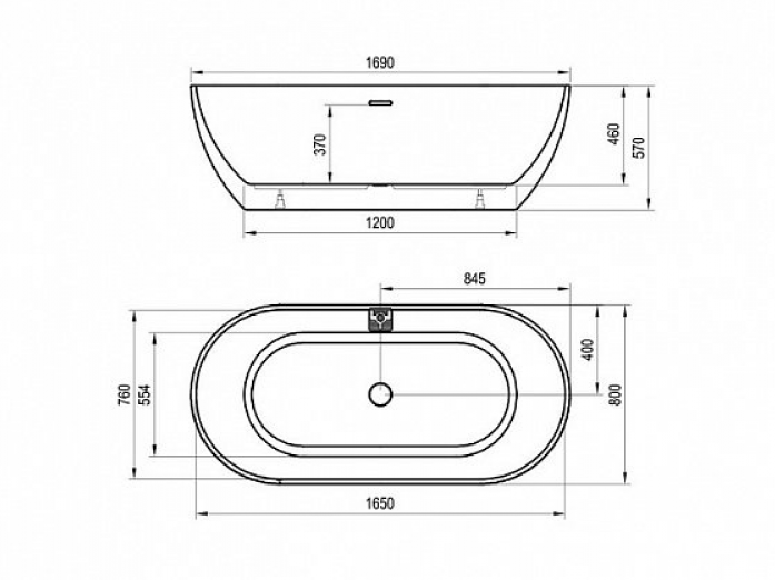   Ravak Freedom XC00100020 16980 