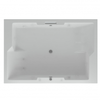 Ванна акриловая Акватек Дорадо DOR190-0000002 с фронтальным экраном,вклеенный каркас