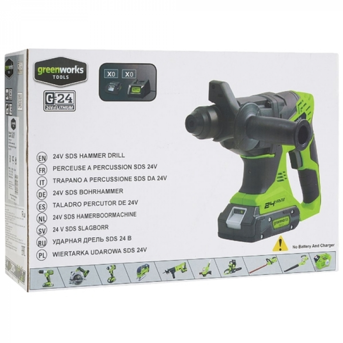  GreenWorks G24HD 3802507