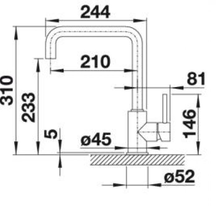    Blanco MILI 525134 