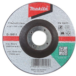 Отрезной диск по камню Makita Абразивный отрезной диск для кирпича с вогнутым центром С30Т, 115х3х22,23 <B-14473> Makita  B-14473