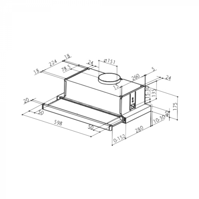   Faber FLEXA Glass M6 W A60