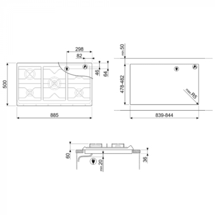    Smeg SRV896AVOGH2