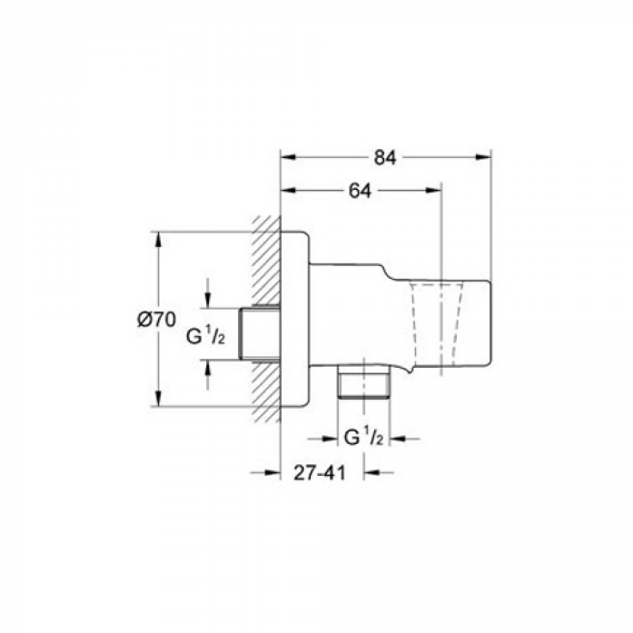   GROHE BauCurve 124899