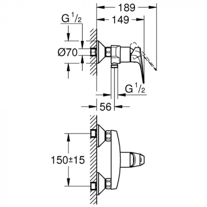    GROHE BauFlow 23632000