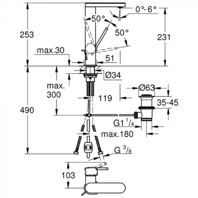    GROHE Plus 23843003