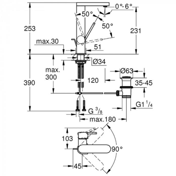    GROHE Plus 23851003