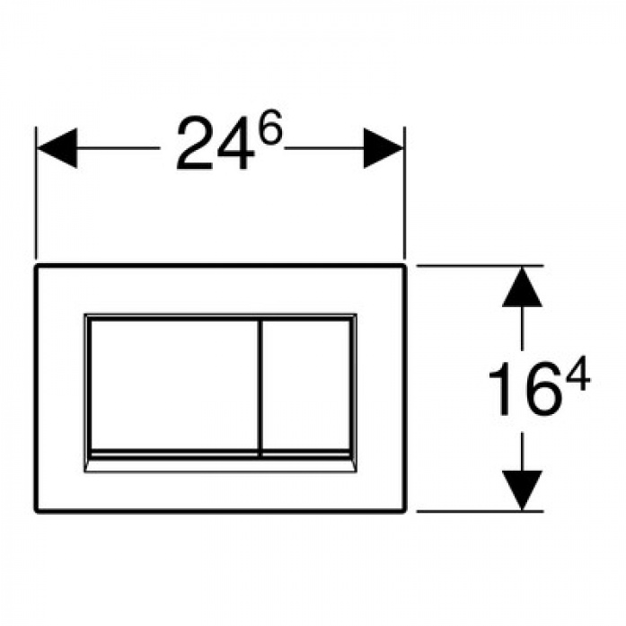   Geberit Sigma 30 115.883.14.1 