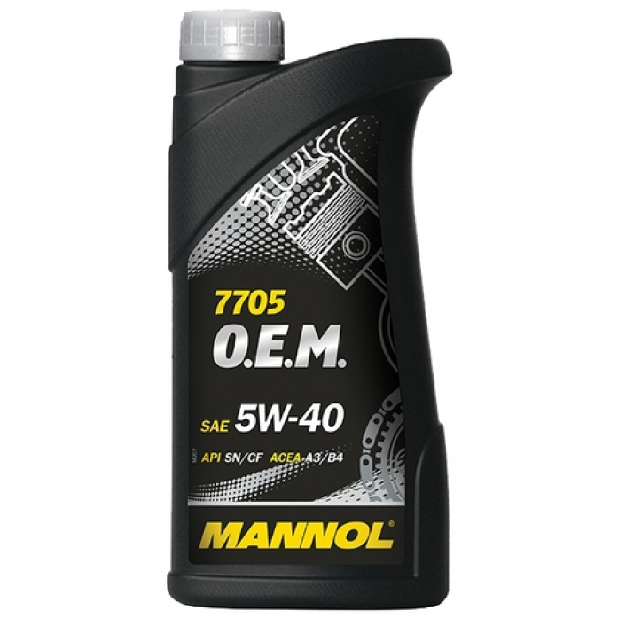   Mannol (SCT) 7705 O.E.M. for Renault Nissan 5W40  (1)