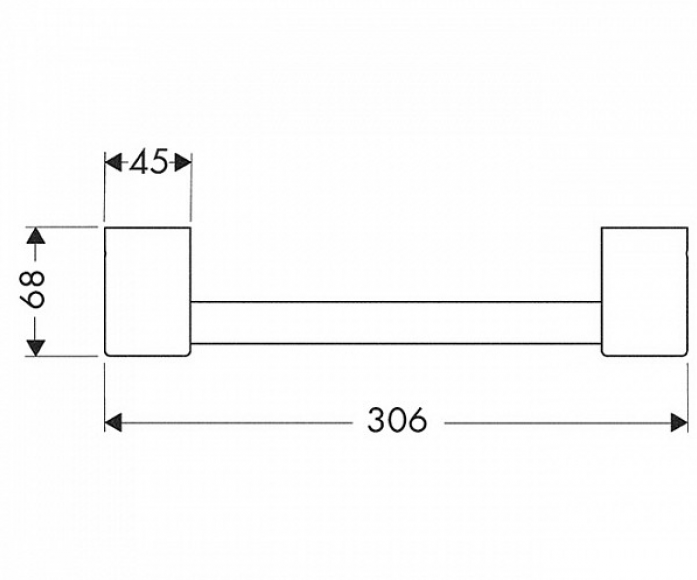  Axor SteeL 41230800