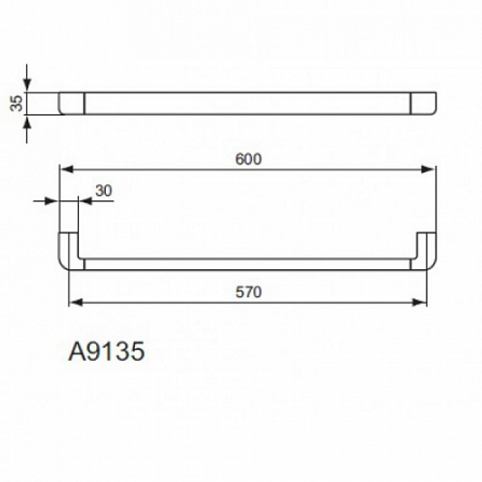  Ideal Standard Softmood A9135AA