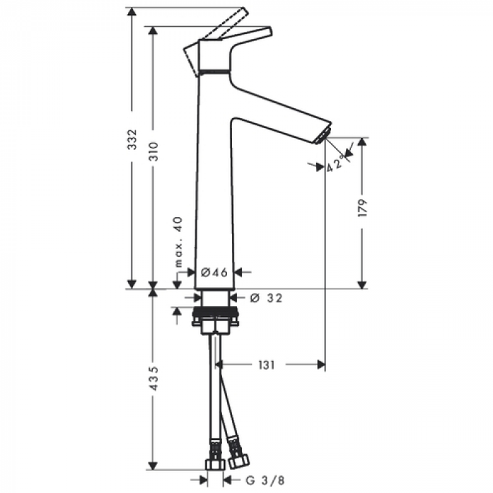    Hansgrohe Talis S 72032000 