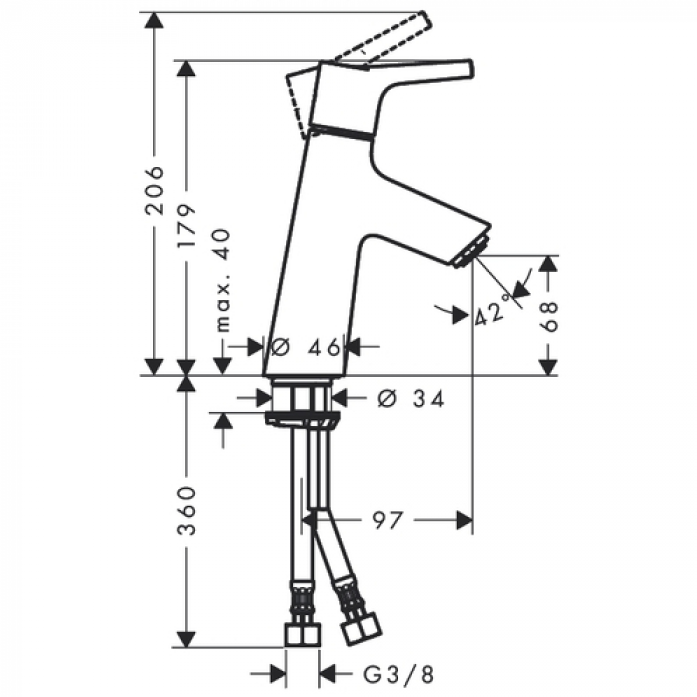    Hansgrohe Talis S 72011000