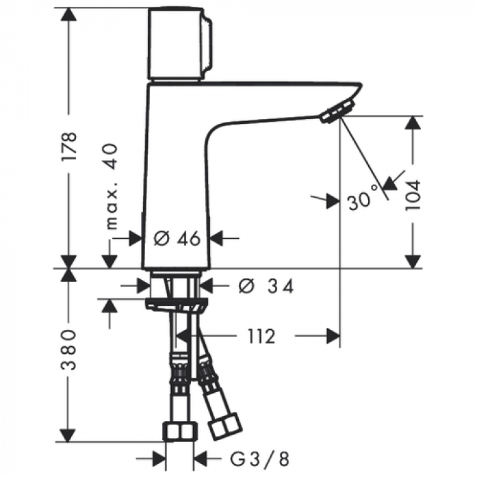    Hansgrohe Talis Select E 71751000