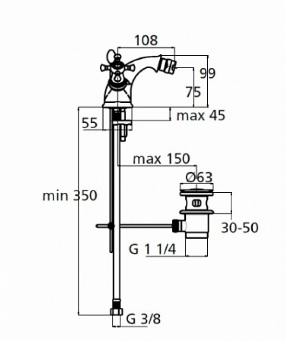    Ideal Standard Reflections B9655LS /