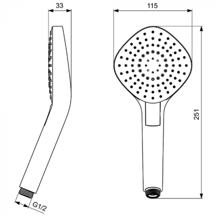   Ideal Standard Idealrain Evo Diamond L3 B2232AA