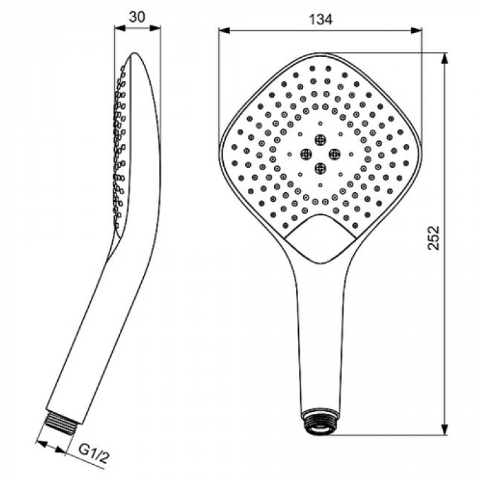   Ideal Standard Evo Jet Diamond XL3 B1760AA