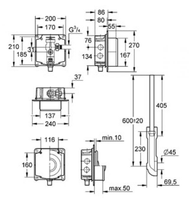    GROHE Rondo 37153000