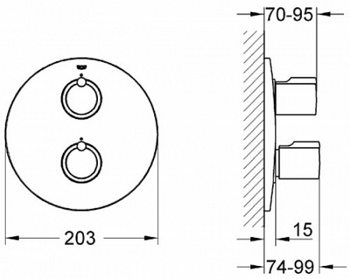  GROHE Tensa 19066000