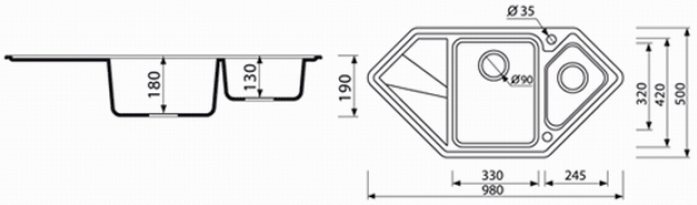   MARMORIN TORRO blackMETALIC (220 613 012)