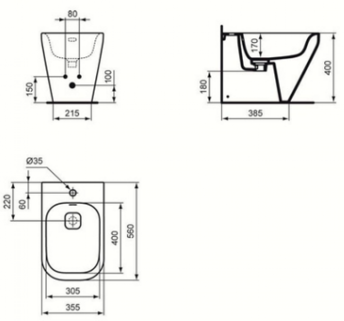    Ideal Standard Tonic II K523801