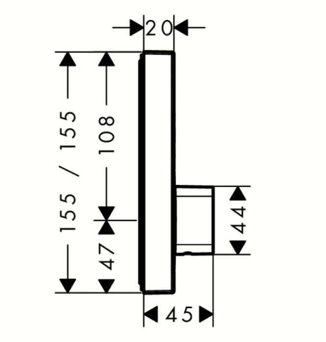    Hansgrohe ShowerSelect 15768000