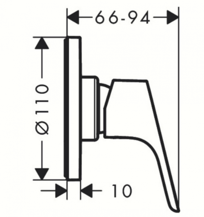    Hansgrohe Focus E 31961000