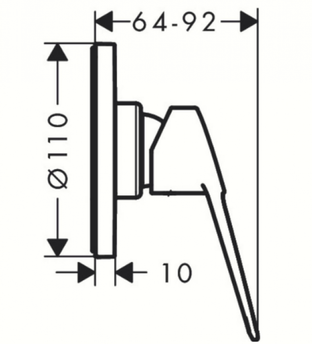    Hansgrohe Novus Loop 71361000