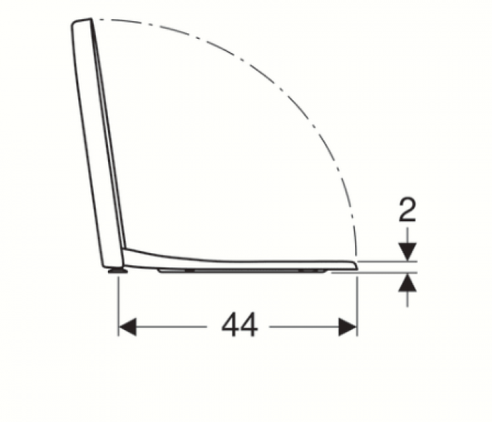    Geberit iCon	500.670.01.1