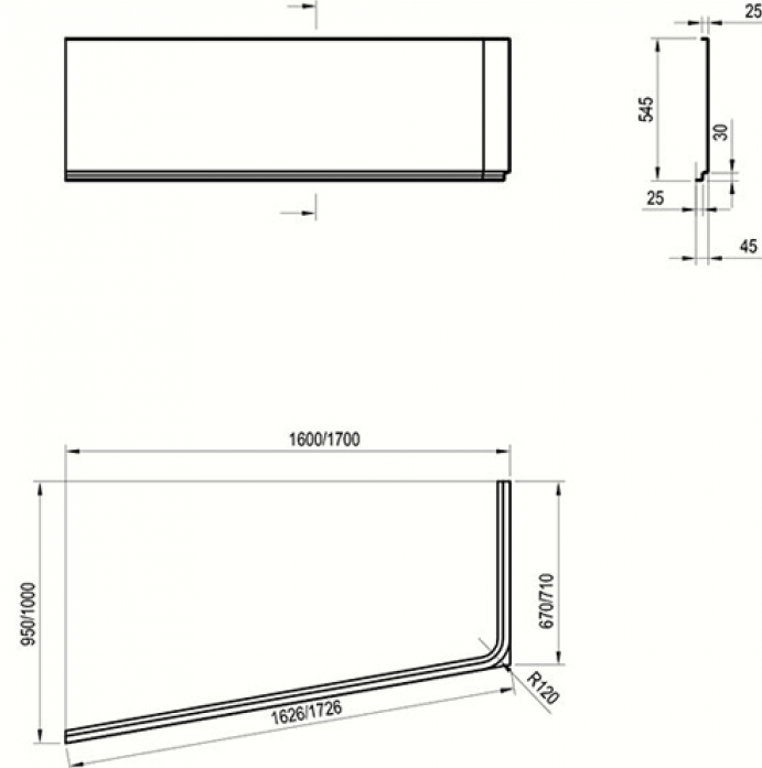     Ravak 10  160 R CZ84100A00