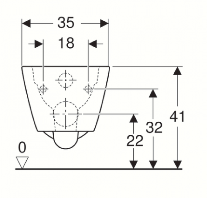    Geberit Smyle Square 500.208.01.1