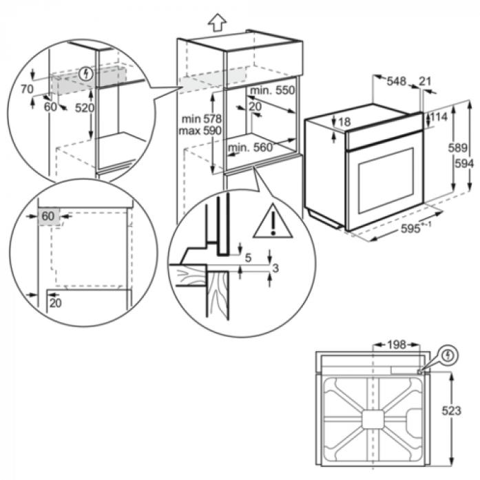    Electrolux OEF5H50Z