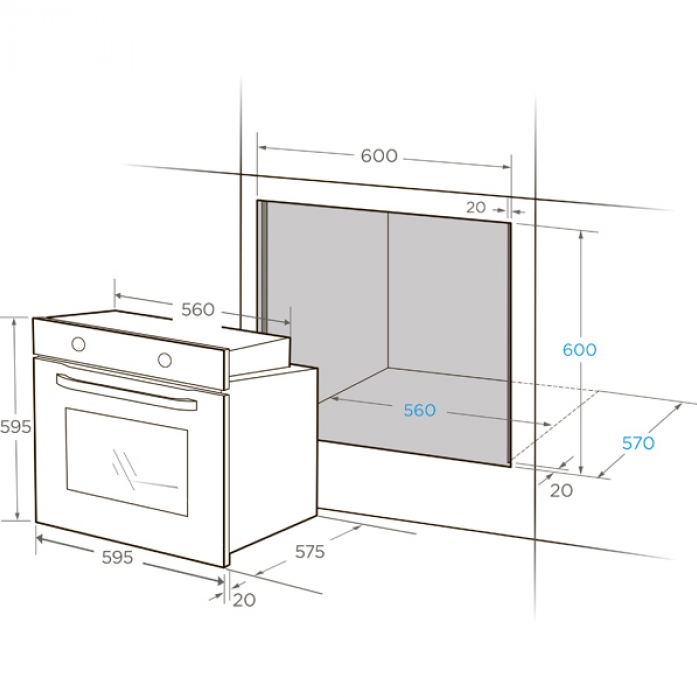    Midea MO781E4SPX