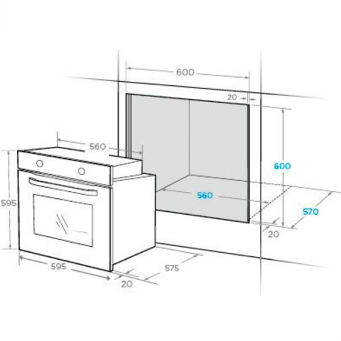    Midea MO68100GB