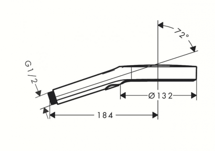   Hansgrohe Rainfinity 130 3jet 26864700