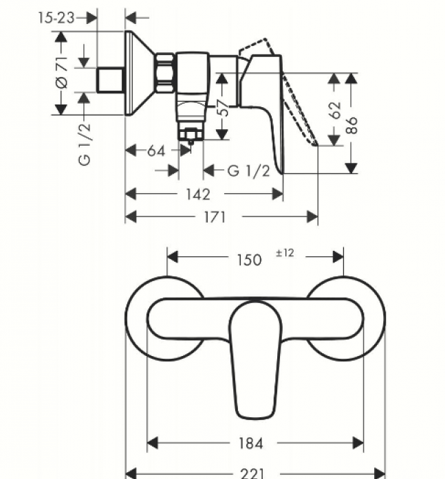    Hansgrohe 71760670