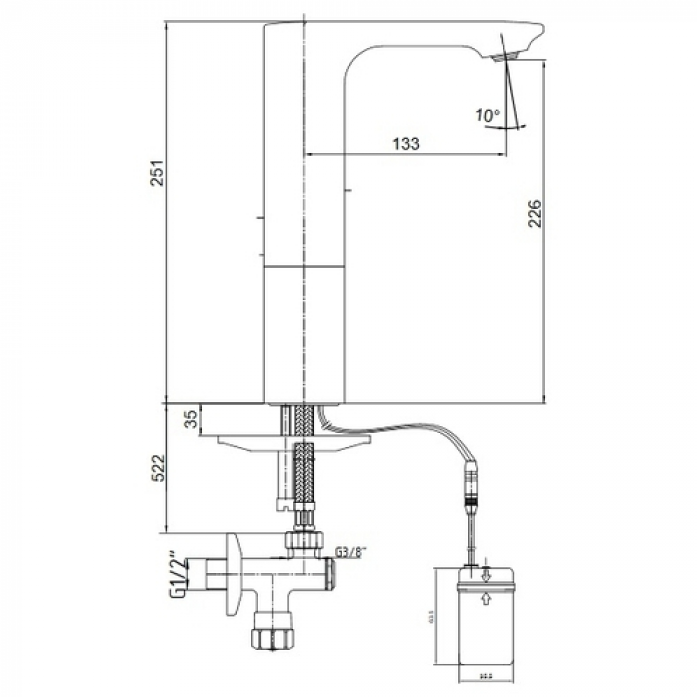    E.C.A. Photocell 108108040EX